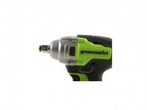 Аккумуляторный ударный гайковерт Greenworks GD24IW400 - фото 7