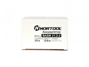 Аккумулятор Nortool 21В, 2Ач - фото 10